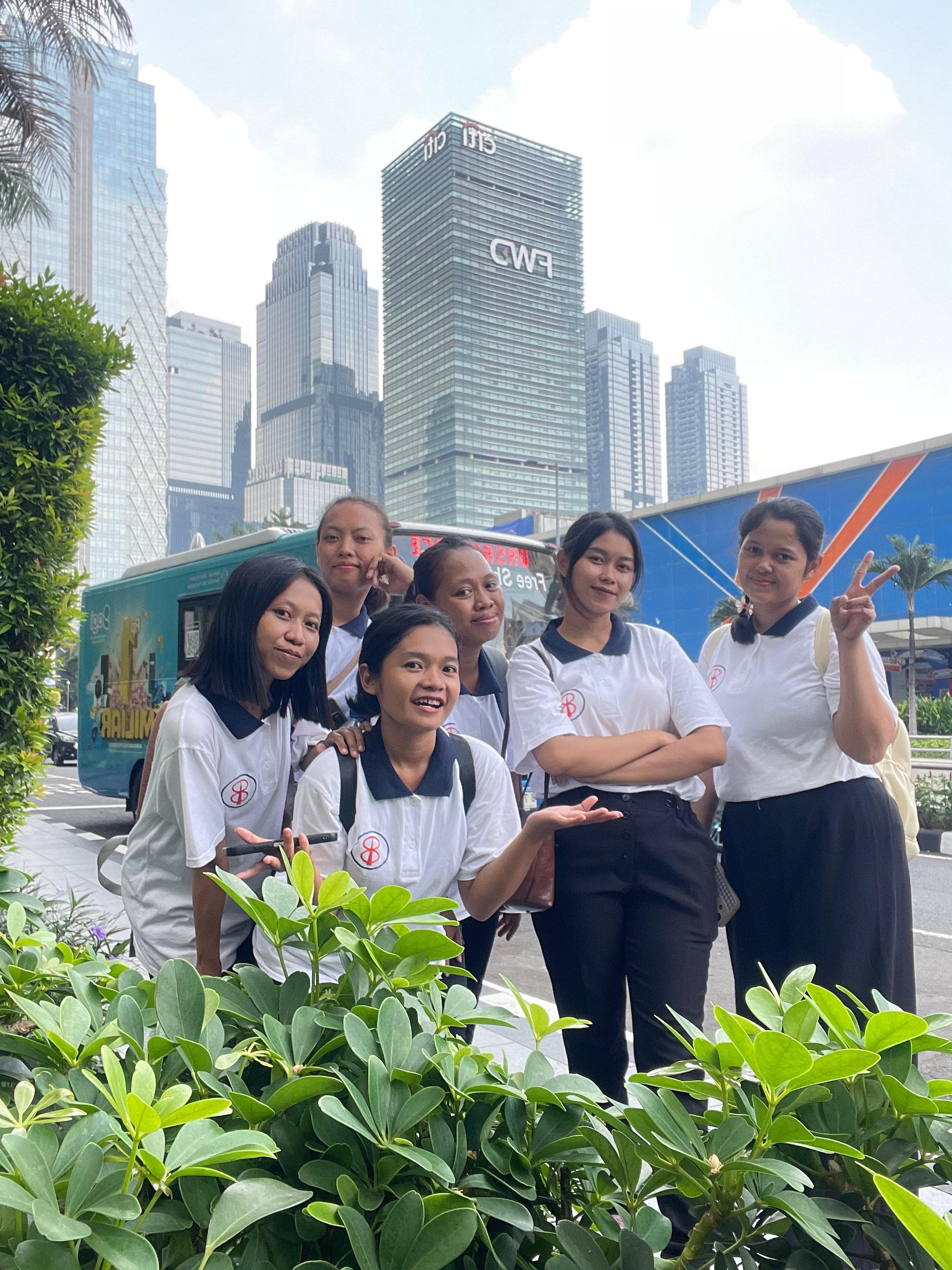 A moment together during the placement journey