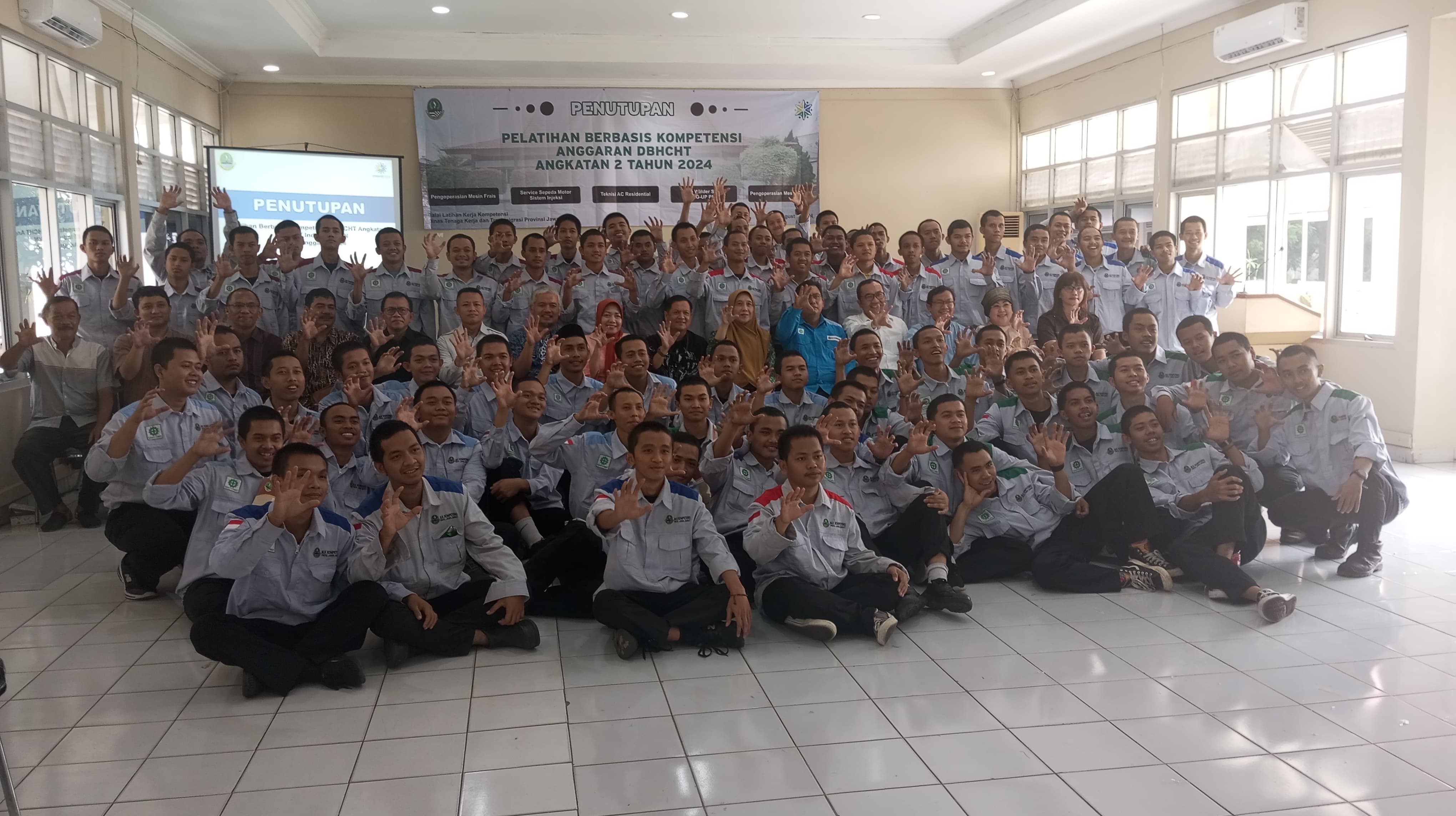 A group moment with our participants